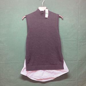 Michael Kors sleeveless sweater women’s size large NWT MSRP $98 (OKPM-10-010)